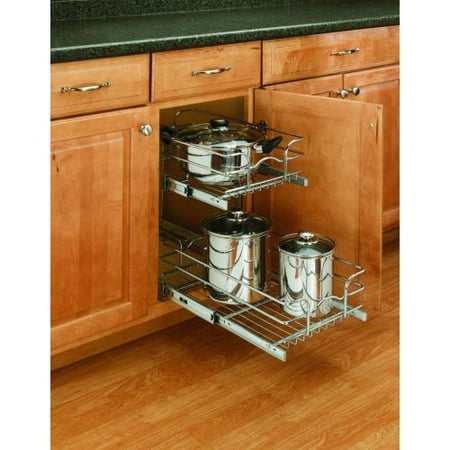 Rev A Shelf 5wb2 1218 5wb Series 12 Wide By 18 Deep Two Tier Pull Rev A Shelf 5wb2 1218 5wb Series 12 Wide By 18