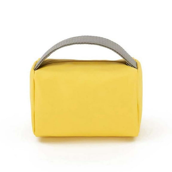 Women Fashion Candy Color Large Capacity Phone Purses Shoulder Bag Cosmetic Storage Bag Makeup Bag Cosmetic Organizer Toiletry Wash Bag YELLOW