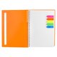thumbnail image 4 of Paquete 20 piezas Libreta Abdala con 80 hojas de raya Con notas adheribles naranja 16 x 21.2, 4 of 4
