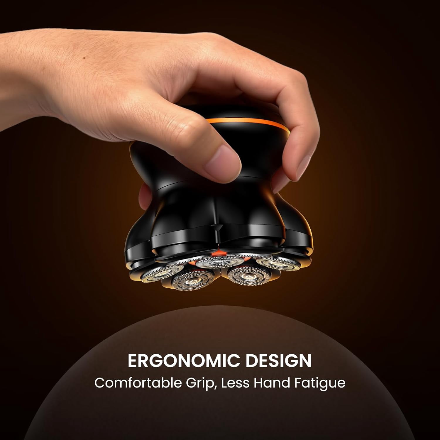 MAXGROOM® Head Shaver for Bald Men, Dual-Speed Magnetic Electric Razor, 7D Floating Cordless Waterproof Shaver, Close Shaving, LED Display, Wet/Dry Shave, Type-C Rechargeable, Gifts for Men