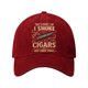 thumbnail image 2 of Gorra de béisbol ajustable unisex con diseño clásico de perfil bajo, tela de algodón lavado, visera curva, construcción transpirable y estilo versátil para uso casual y actividades al aire libre., 2 of 8