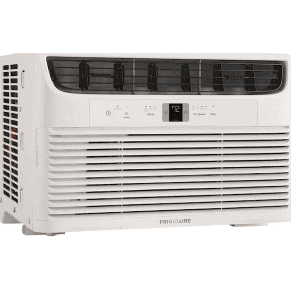 Frigidaire 8,000 BTU 115/120V Through the Wall Air Conditioner with Remote, 350 Sq. Ft., White, FHTC083WB1