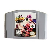 Clay Fighter Sculptors Cut Video Game Card for N 64 US Version