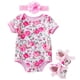 thumbnail image 3 of Baby Clothes Girl Costume Cotton Outfit Romper Assorted Dressing 1 Set, 3 of 3