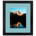 thumbnail image 2 of ArtToFrames 13x16" Matted Picture Frame with 9x12" Single Mat Photo Opening Framed in 1.25" Satin Black and 2" French Blue Mat (FWM-3926-13x16), 2 of 8