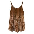 thumbnail image 5 of Puntoco Blusas de cuello cuadrado, blusas casuales de moda para mujer, camisetas holgadas estampadas, camisolas de cuello redondo, 5 of 5