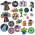 thumbnail image 2 of Parche de Toy Story de Disney, parche de hierro de extraterrestre de dibujos animados, pegatinas bordadas para ropa, apliques para ropa de niño, 2 of 4