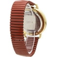 thumbnail image 4 of Blekon Original Women Super Large 43mm White Face Stainless Steel Stretch Band Watch Analog Display, 4 of 6