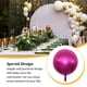 thumbnail image 3 of Naiovety Globos de cumpleaños, película de aluminio, superficie lisa, casa, globo, decoración de habitación, Kit, arreglo de ambiente, accesorios para Kits de decoración para fiestas Rosa roja Naiovety HA062117-10, 3 of 6