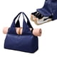 thumbnail image 5 of Bolsa de gimnasio de gran capacidad con soporte para esterillas de yoga y compartimento para zapatos - Bolsa deportiva de 25L para viajes, fitness, escapadas de fin de semana - Tela Oxford, 5 of 8