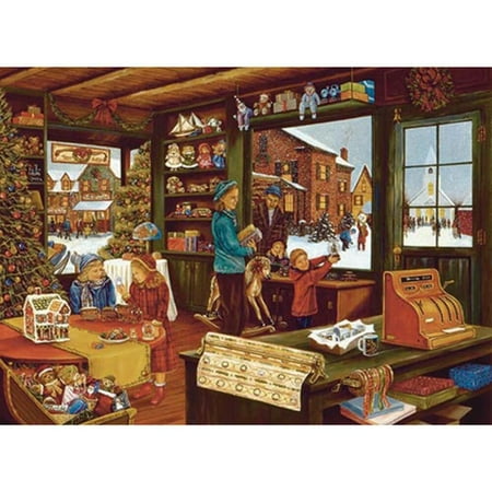 Outset Media 1000 Piece Last Shopping Day Puzzle