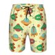 thumbnail image 3 of Balery Colorful Outer Space Traje de Baño Estilo Hawaiano para Hombre, Shorts de Secado Rápido con Bolsillos-XX-Large, 3 of 6