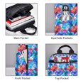 thumbnail image 3 of Fuzoiu Bright Flowers Print Lightweight Daypack,Weekender Bag for Men and Women, Travel Backpack with Padded Straps for School, Travel & Work, 3 of 7