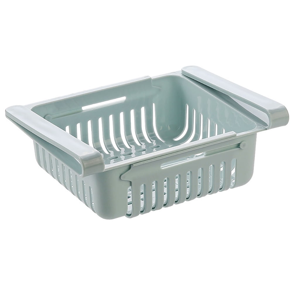 Drawer Design Kitchen Organizer Adjustable Storage Shelf Refrigerator