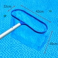thumbnail image 3 of Durable Deep Bag Pool Skimmer Net for Leaves and Debris, Anti-Oxidation Swimming Pool Cleaning Tool Fine Mesh Rake for Water Features and Fish Ponds, 3 of 8