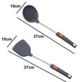 thumbnail image 2 of Silicone Cooking Utensils Set,2pcs Kitchen Must Haves Stainless Steel, 2 of 5