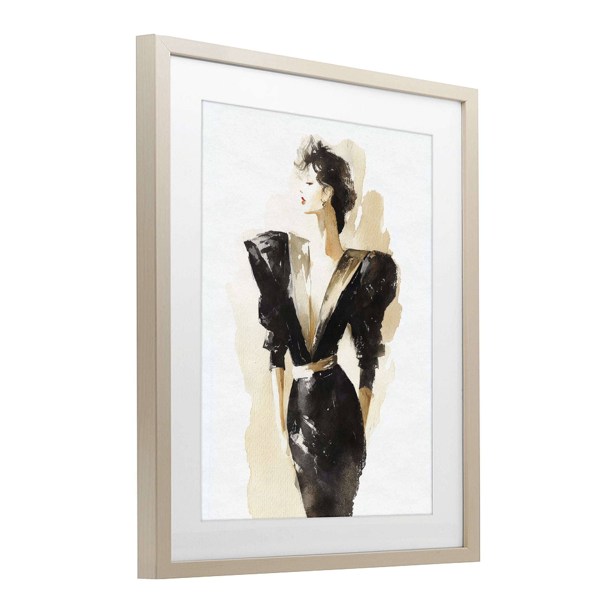 Stupell Industries Timeless Velvet Attitude Birch Framed Print Under Glass, design by Svetlana Aleynikova