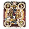 thumbnail image 2 of Men's Kingdom Hearts 2 Stained Glass Art  Graphic Tee White Large, 2 of 5