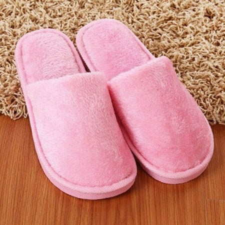 

PIKADINGNIS House Slipper Fluffy Womens Winter Kawaii Cartoon Bunny Bear Plush Contton Anti Skid Indoor Funny Cute Female Fuzzy Shoes Flat