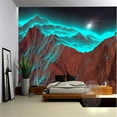 thumbnail image 1 of 3D Wallpaper Abstract Mountain SKU# WAL0091, 1 of 1