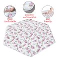 thumbnail image 4 of Alfombrilla Playpen Moonsea con estampado floral hexagonal para regalo, 48 pulgadas, 4 of 6