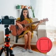 thumbnail image 4 of LOLIPPYY Sac de Caisse Claire Rouge pour Tambours de 13 14 Pouces avec Style Portable et Protection 1Pcs, 4 of 6