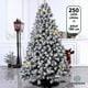 thumbnail image 2 of Árbol de Navidad Nevado Pino Artificial 1.80M Frondoso + Guirnalda De 250 Luces LED 25M Skygreen
 blanco, 2 of 4