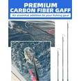 thumbnail image 7 of BLUEWING Fishing Gaff 6ft Carbon Fiber Gaff Hook Saltwater Heavy Duty Gaffs with 3in Stainless Steel Hook Big Game Gaff for Tuna, Shark, Marlin Fishing, 7 of 7