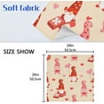 thumbnail image 4 of Coolnut Valentine's Day Gnome Cloth Napkins Set of 4, Reusable Washable Polyester Dinner Table Napkins for Family, Weddings, Parties, Home Decor, 20 x 20 Inch Washcloth Gift, 4 of 7