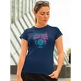 thumbnail image 2 of London Uk Spray Over Ny T-Shirt Women -Image by Shutterstock, Female 4X-Large, 2 of 4