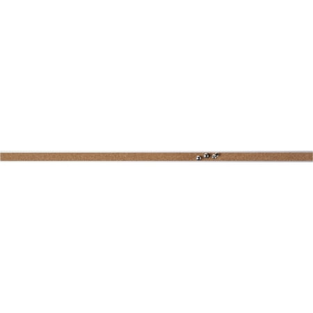 Lorell, LLR49535, Cork Strip Bulletin Bar, 1 Each