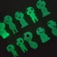 thumbnail image 5 of 10 Pcs Assorted Fairy Garden Accessories Glow in the Dark Dangle Elf Garden Decor Miniature Glow Ghost Mononoke Glowing Dangle Elf Kodama Gardening Po, 5 of 5