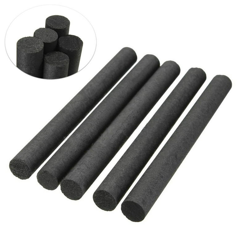 5pcs Graphite Rod, Carbon Rod, Graphite Electrode 5.9'''x0.2'' 5x150mm