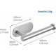 thumbnail image 5 of Sin taladro, fácil instalación para baño y cocina, soporte para papel higiénico autoadhesivo de acero inoxidable con adhesivo 3M, 5 of 5