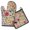 Pioneer Flower, variant on Pioneer Flower Kitchen Oven Mitt and Pot Holder Sets 2 Pcs for Baking, Cooking and Grilling, Heat Resistant Up To 392 °F