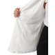 thumbnail image 5 of Blazers de Talla Grande para Mujeres Chaquetas de Trabajo Blazer con Solapa de Muesca y Frente de Encaje Blanco 2X, 5 of 5