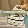 thumbnail image 2 of ZUXONGSY Rooster Chicken Print Steam Iron Case Portable Iron Storage Holder Handheld Travel Steamer Bag with Handle Lightweight Travel Bag Iron Accessories, Case Only, 2 of 6