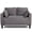 DX-Grey, variant on 65" Loveseat Sofa Bed,3-in-1 Sleeper Sofa,2 Seater Convertible Couch with Adjustable Backrest,Swivel Side Table and USB,Hidden Storage,Pull Out Bed(Chenille,Gray)