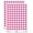 Hot Pink, variant on Safety Pin Needle Piercing Fabric 200+ Round Stickers - Matte Finish - 0.50" Size - Brown