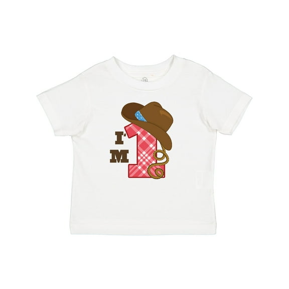 Inktastic Cowboy 1st Birthday Western Boys Baby T-Shirt