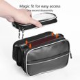 thumbnail image 2 of Nituyy Bike Front Frame Bag Touchable Transparent Bicycle Phone Holder Bike Storage Pouch with Zipper Pockets, 2 of 8