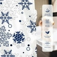 thumbnail image 6 of Winter Christmas Shower Curtains for Bathroom Blue Snowflake Shower Curtain Xmas Bathroom Decor Winter Holiday Washable Durable Fabric Bathroom Curtains 72x72 Inch, 6 of 6