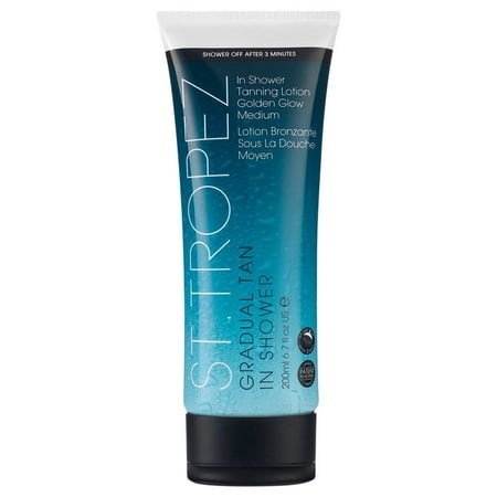 St. Tropez Gradual Self Tan In Shower Lotion, Golden Glow Medium, 6.7 (Best Gradual Fake Tan)