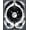 Black White, Pattern 20, variant on ODIKA 8'x10' Washable Area Rug Non-Slip Chair-Friendly Mat Gothic Haul Phase Ornate Scroll Border Mystical Corridor Grey for Dining Room, Large Office, Lounge