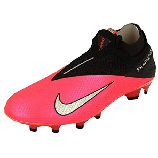 Nike Phantom VSN 2 Elite DF FG Mens Football Boots CD4161 Soccer Cleats (UK 7 US 8 EU 41, Laser Crimson Metallic Crimson 606) -