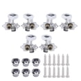 thumbnail image 1 of Guitar Tuning Key Metal Knob Tuners Replacement Intonation Adjust Accessories with Screws, 1 of 8