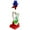 green, variant on DEBGFS Creative Non-Stop Liquid Drinking Glass Lucky Bird Duck Bobbing Magic Prank Toy,green