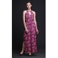 thumbnail image 5 of Bimba Floral Women Side Slits Long Casual Halter Maxi Dress Printed Party Wear-XX-Large, 5 of 6