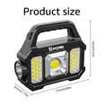 thumbnail image 4 of Linterna  Bloosom Camping Led Solar Super Brillante 500 Lúmenes Negro, 4 of 4