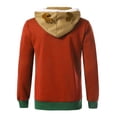 thumbnail image 2 of Chandail de Noël pour Hommes Imprimé Élan Faon à Capuche Manches Longues Mode Décontractée, 2 of 6